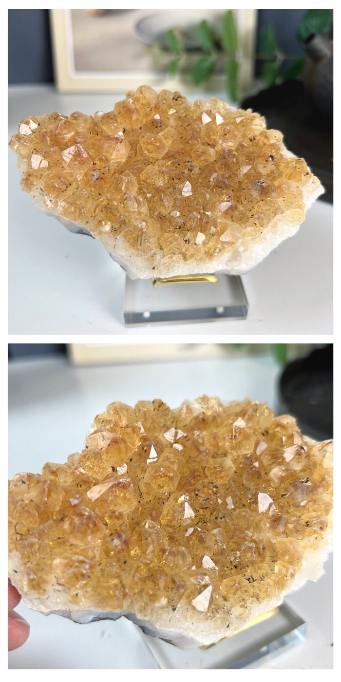 Brazilian Citrine Cluster