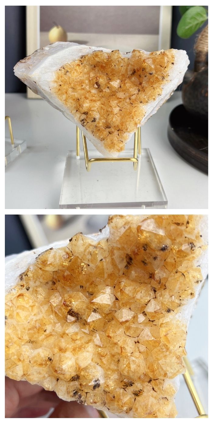 Brazilian Citrine Cluster