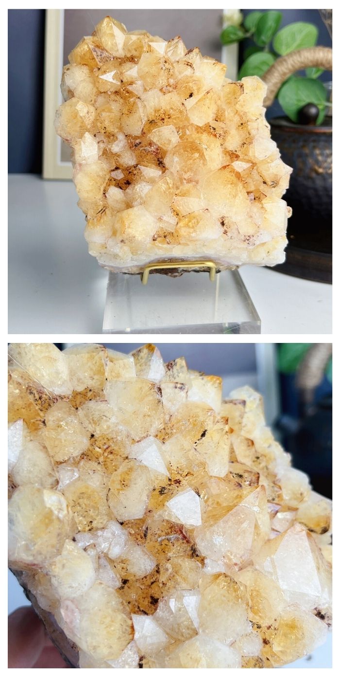 Brazilian Citrine Cluster