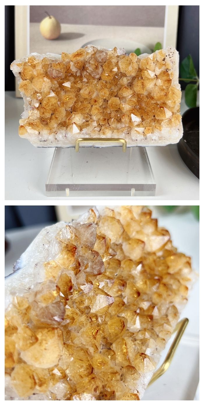 Brazilian Citrine Cluster