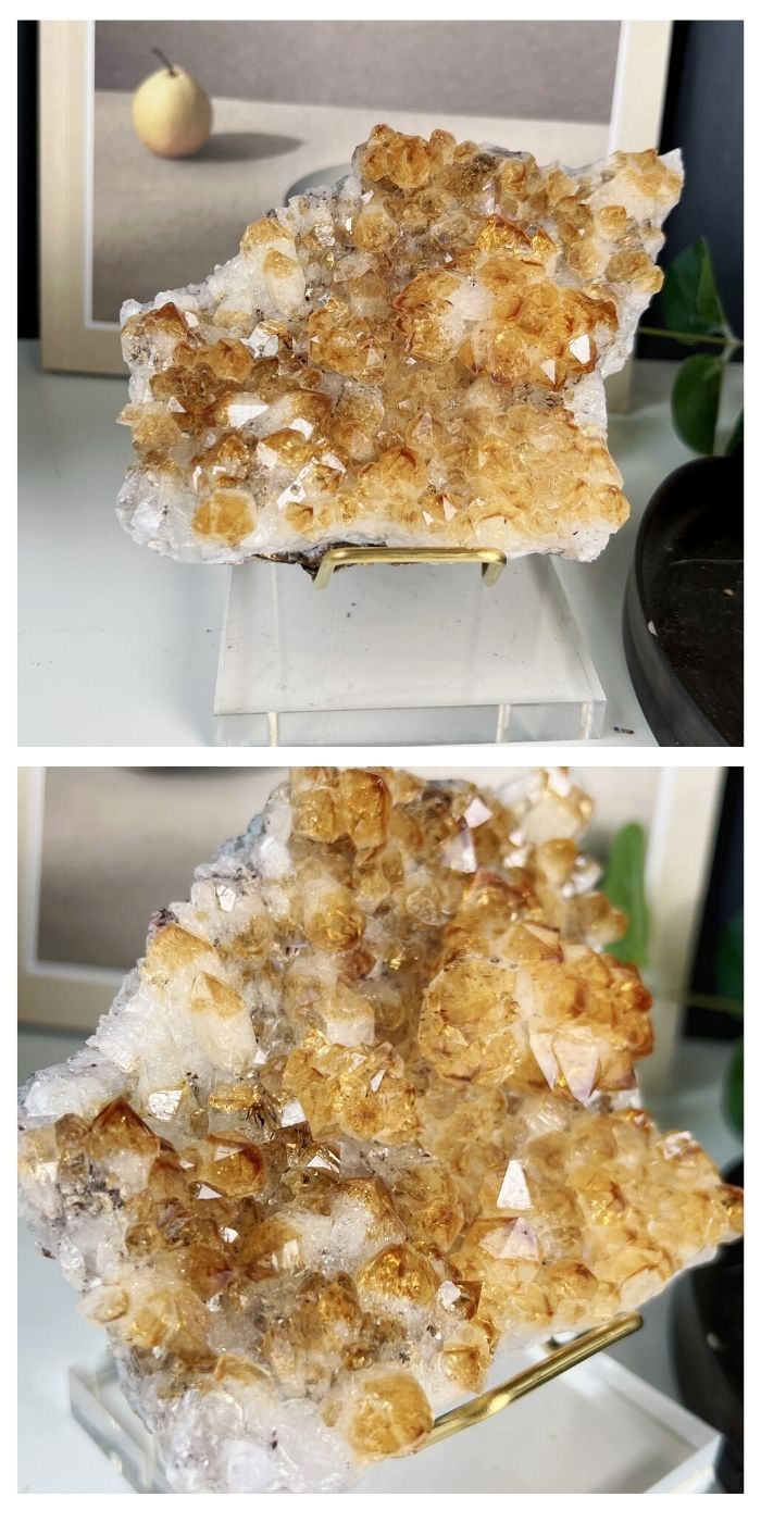 Brazilian Citrine Cluster