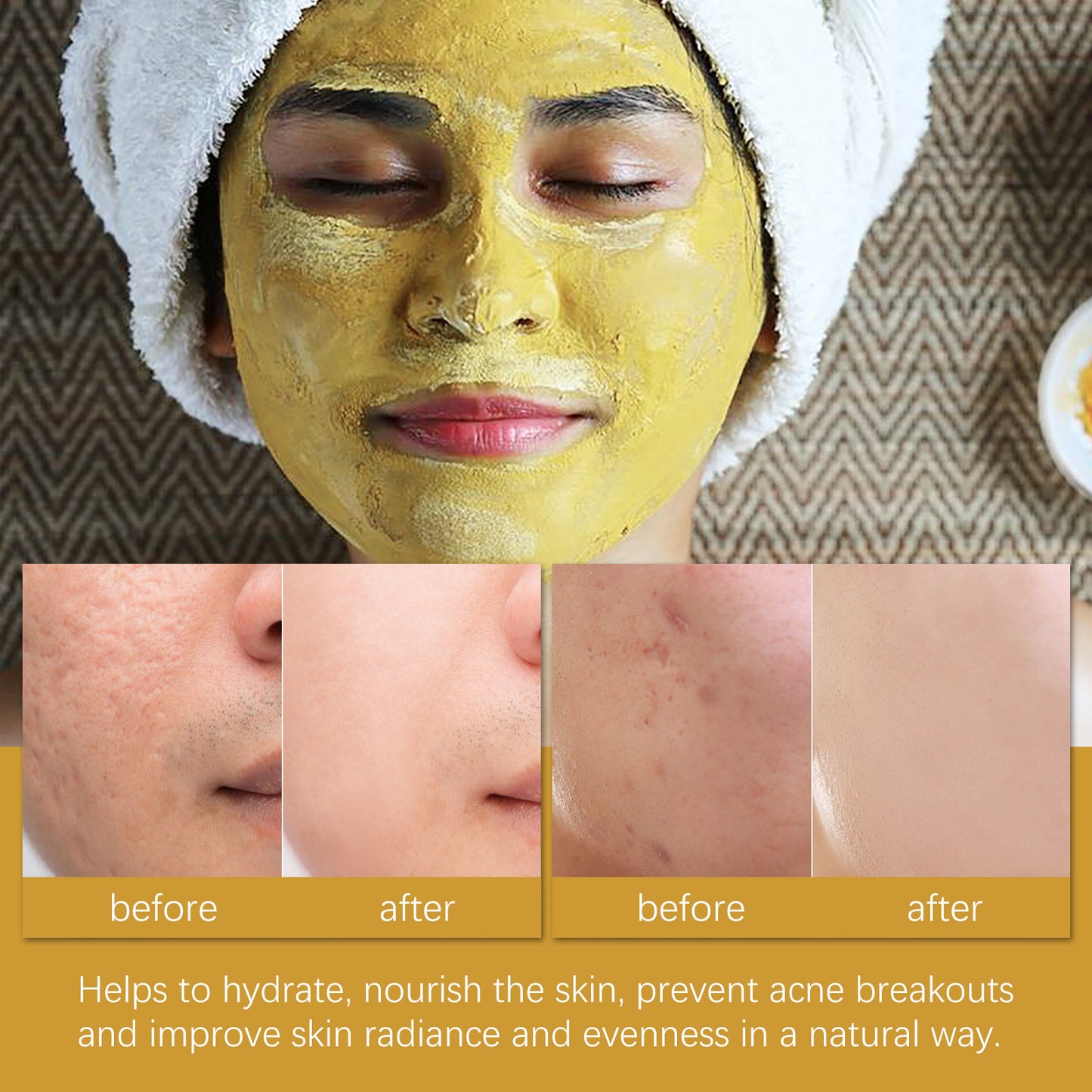 West & Month  Deep Cleansing Turmeric Mud Mask
