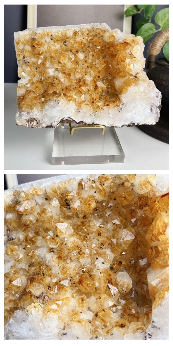 Brazilian Citrine Cluster
