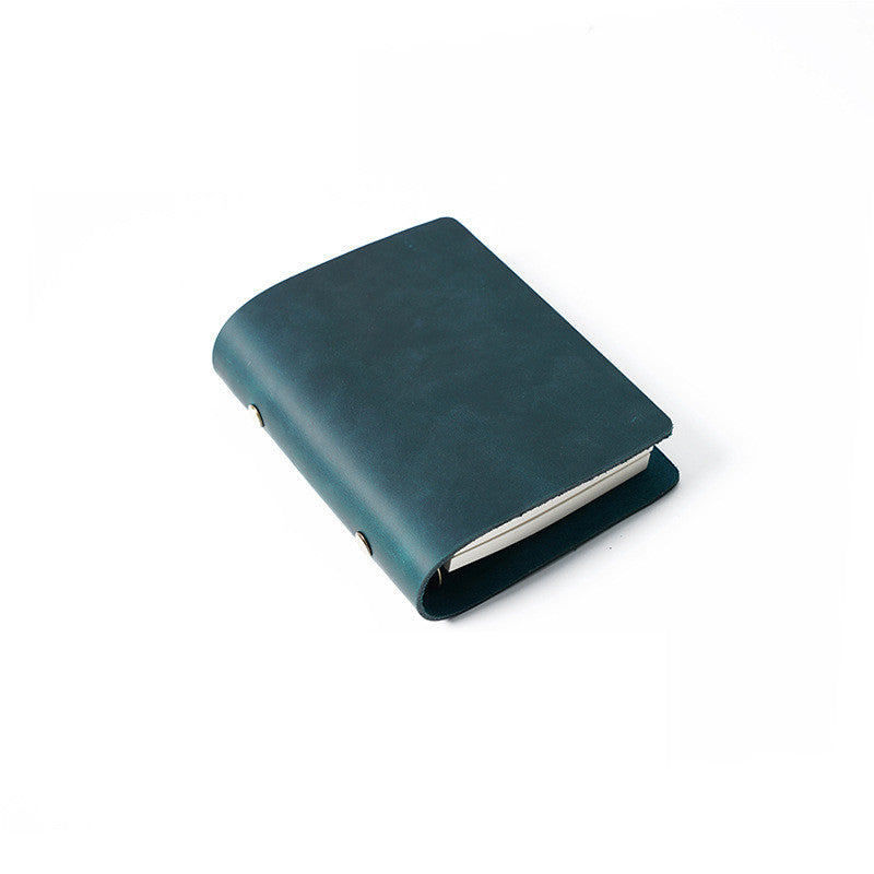 A5A6A7 Handbook Binder Vintage Leather Notepad Diary