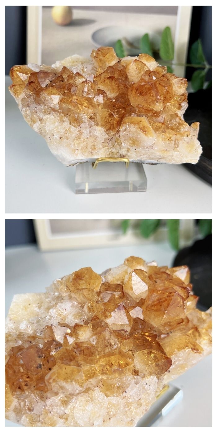 Brazilian Citrine Cluster