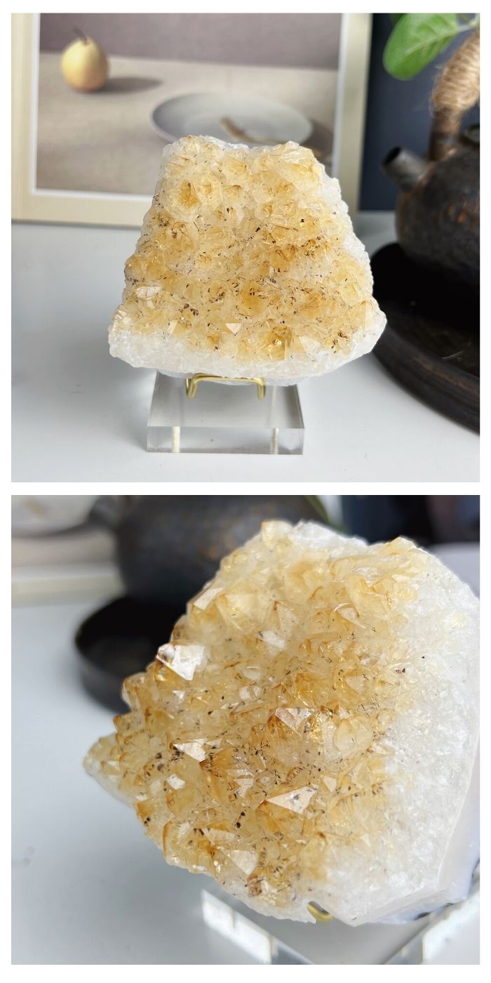 Brazilian Citrine Cluster