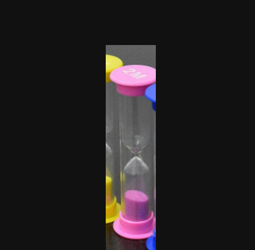 6 Color Timer Hourglass Glass Creative Furnishings