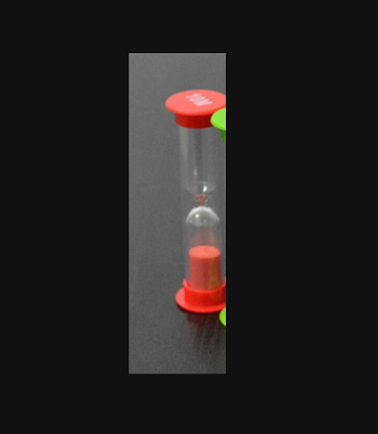 6 Color Timer Hourglass Glass Creative Furnishings