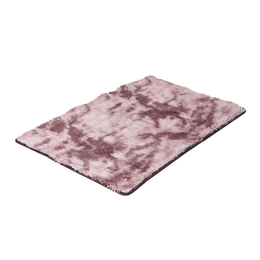 Marlow Floor Shaggy Rugs Soft Large Carpet Area Tie-dyed Noon TO Dust 200x230cm