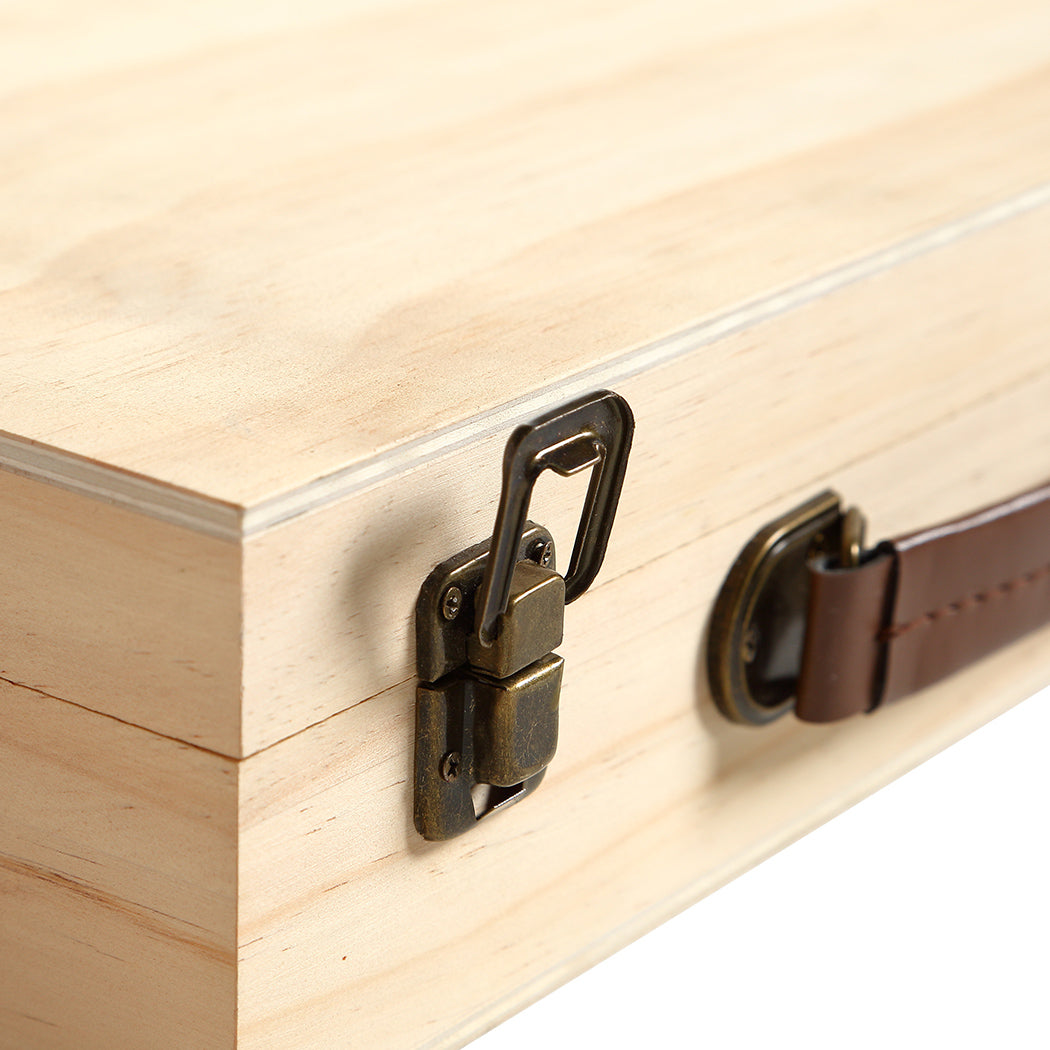 Essential Oil Storage Box Wooden 70 Slots Aromatherapy Container Organiser
