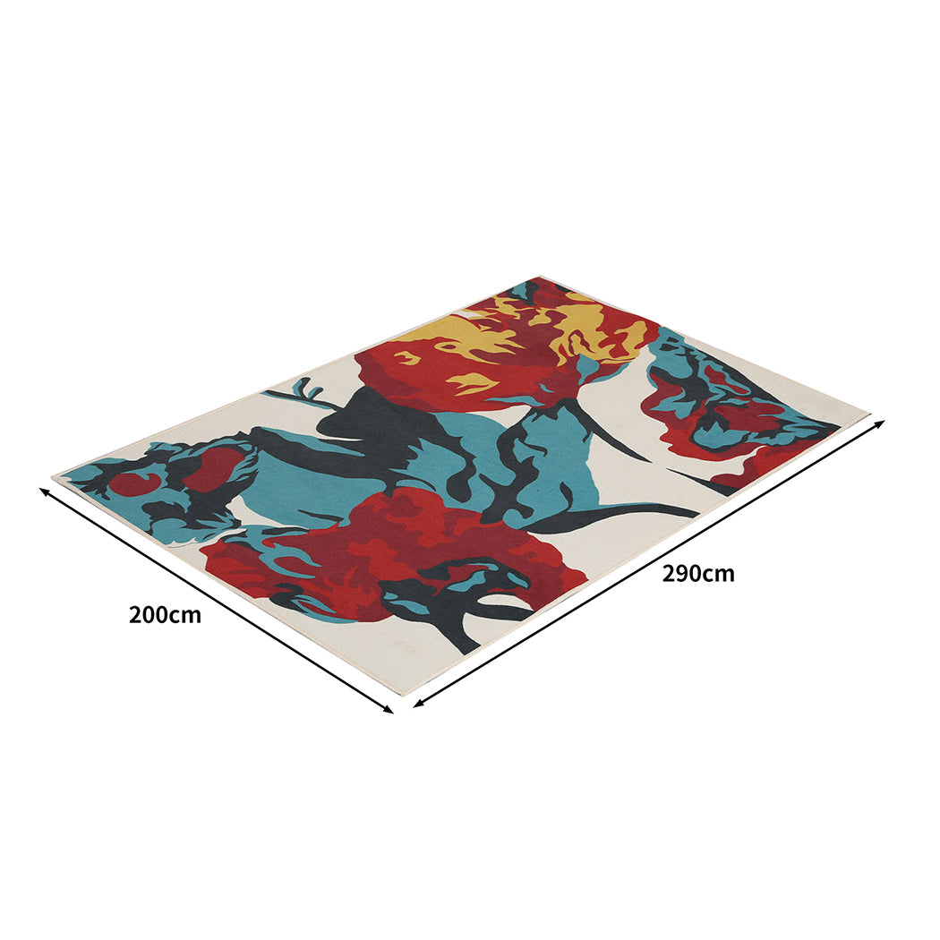 Marlow Floor Rug Non Slip Large Area Carpet Rugs Mat Bedroom Living Room Soft