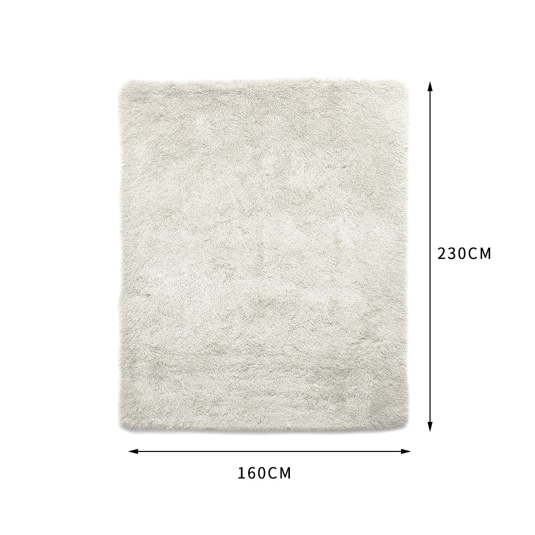 Floor Rugs Shaggy Rug Large Mats Shag Carpet Bedroom Living Room Mat 160 x 230